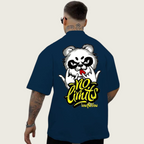 DROP SHOUILDER NO LIMITS PRINTED TEE-SHIRT FOR MENS