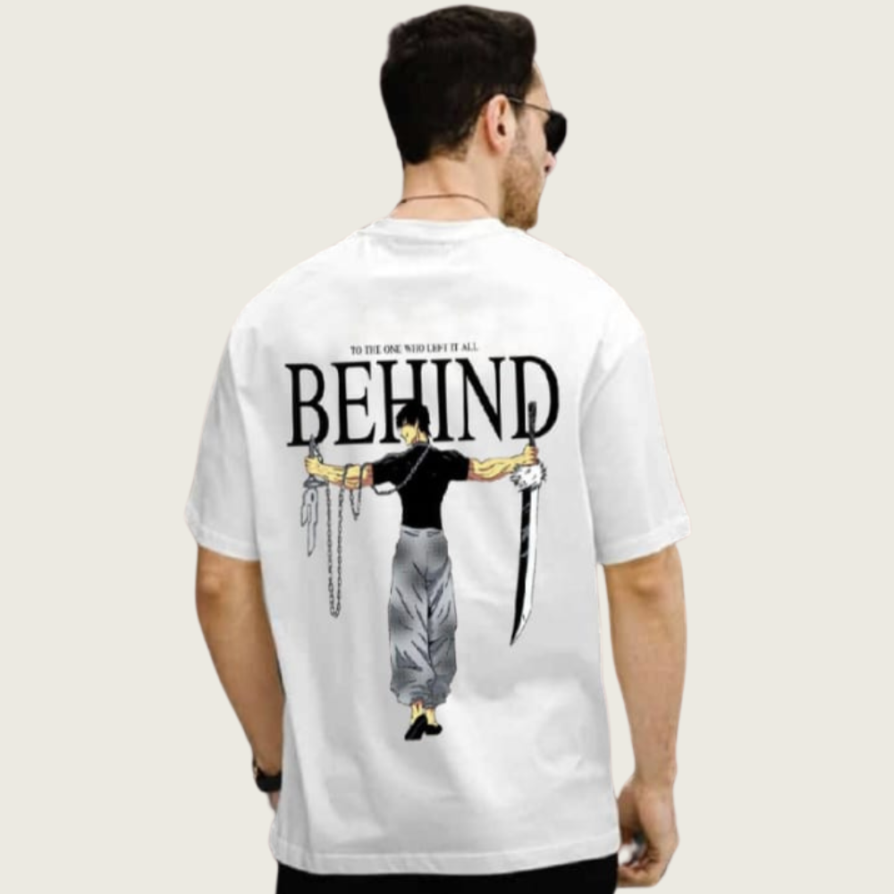 THE ONE WHO LEFT IT ALL BEHIND CLEAR TEE