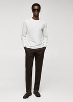 Winter Plane Sweat Shirt For Men's And Women's Casual Wear. (White)