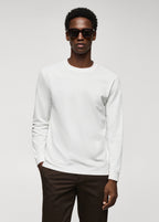 Winter Plane Sweat Shirt For Men's And Women's Casual Wear. (White)