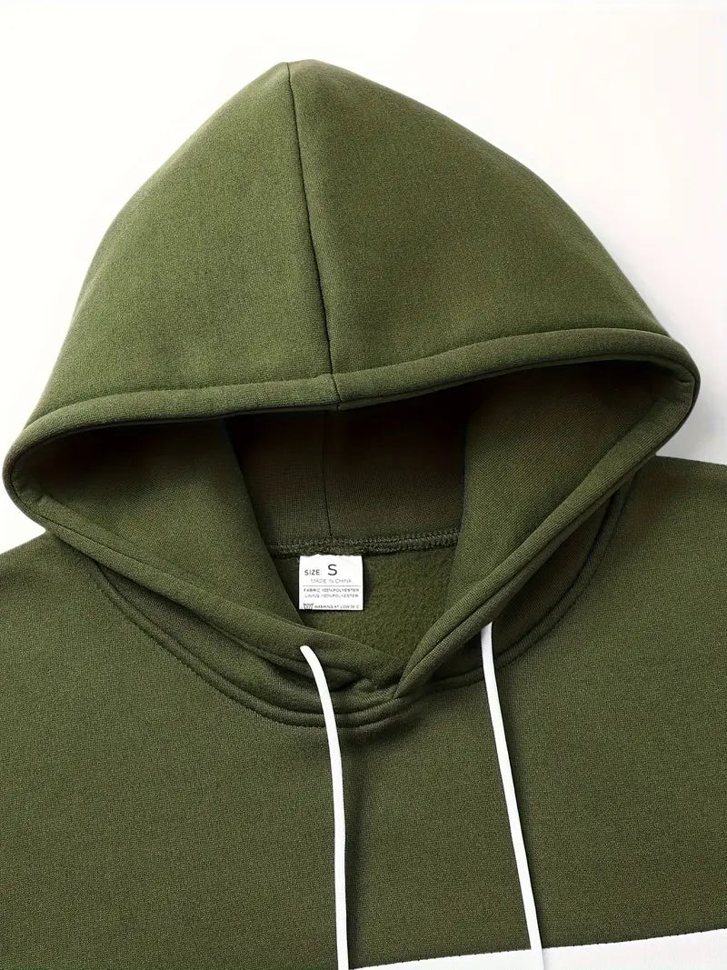 Stylish 3 Panel Hoodies For Men's And Boy's Casual Wear. (Green)