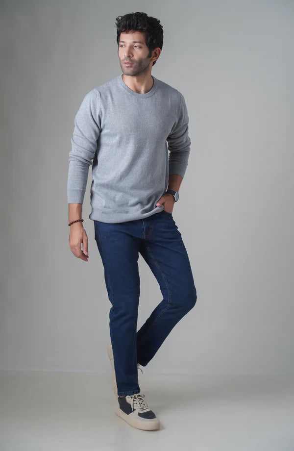 Winter Plane Sweat Shirt For Men's And Women's Casual Wear. (Gray)