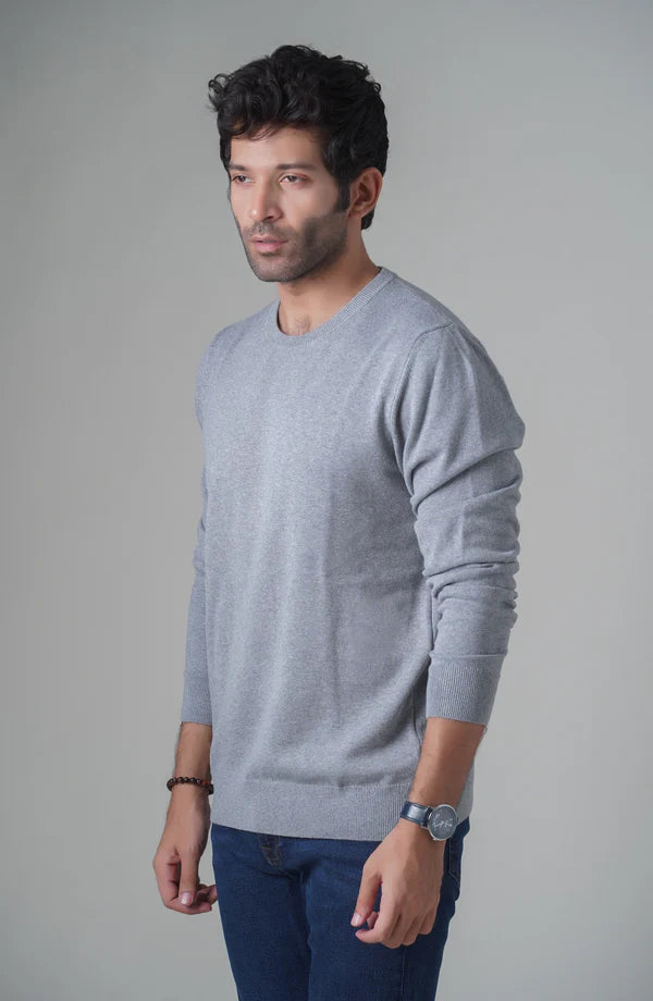 Winter Plane Sweat Shirt For Men's And Women's Casual Wear. (Gray)