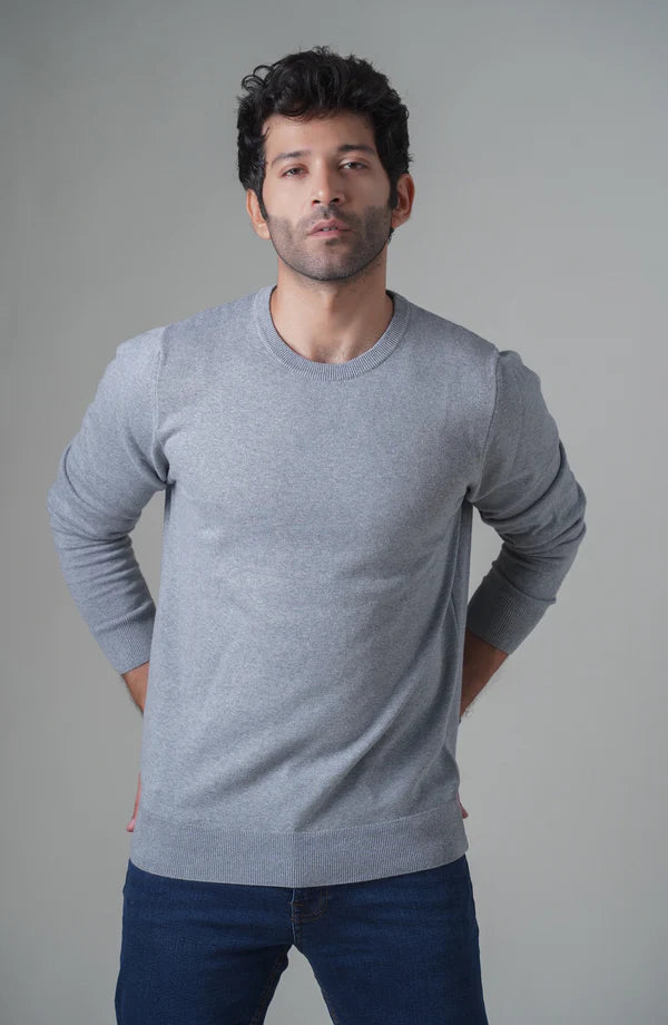 Winter Plane Sweat Shirt For Men's And Women's Casual Wear. (Gray)