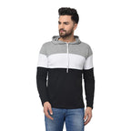 Stylish 3 Panel Hoodies For Men's And Boy's Casual Wear.(Grey)