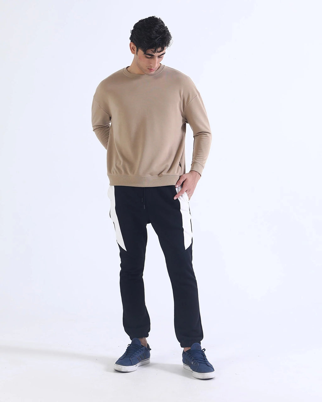 Winter Plane Sweat Shirt For Men's And Women's Casual Wear.(Beige)