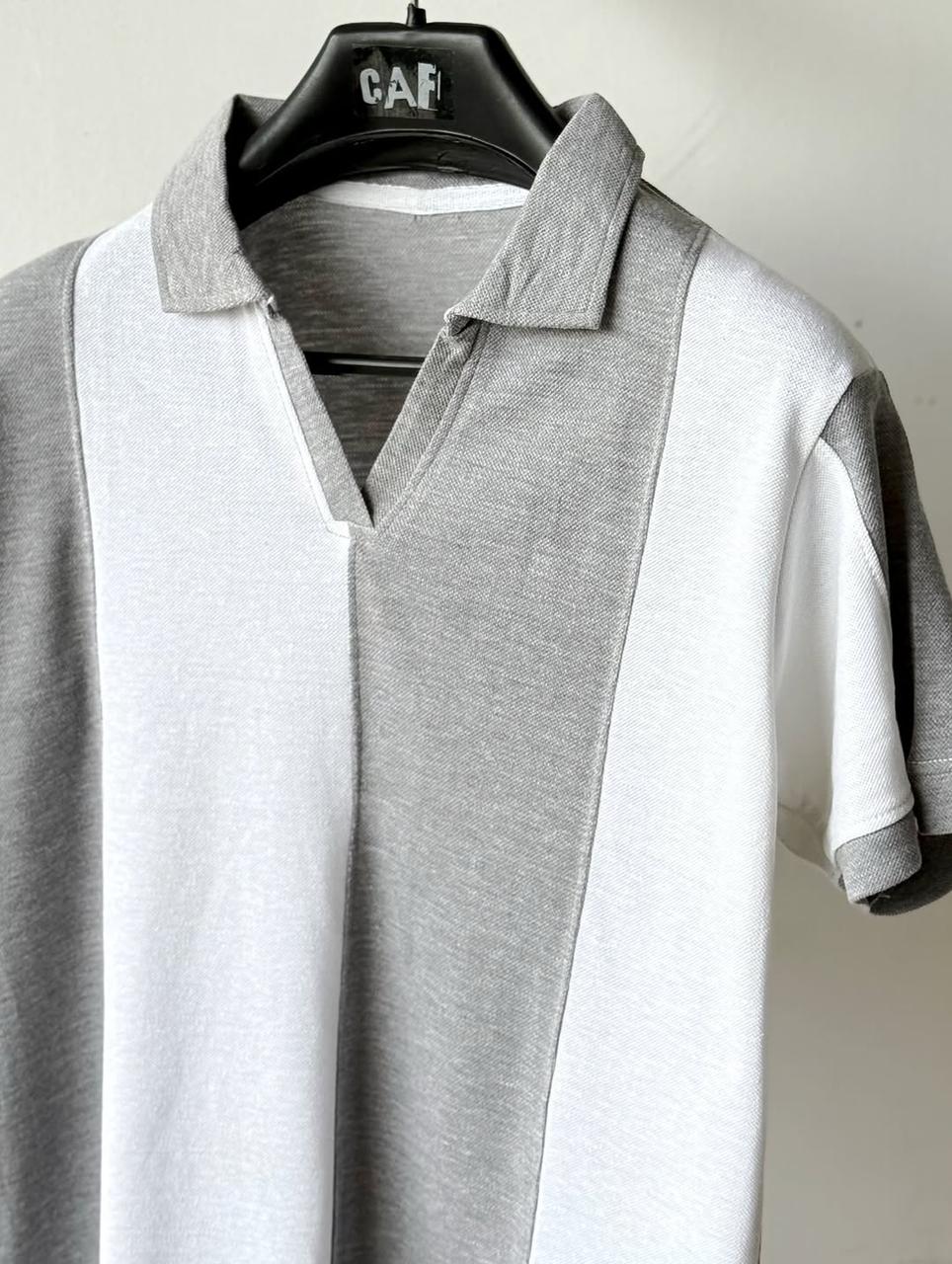 Summer Men's Knitted Short-Sleeve Polo Shirt Korean Style Casual Polo