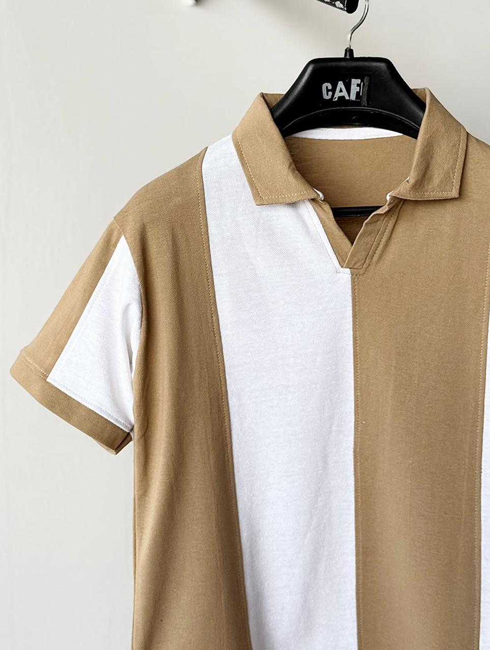 Summer Men's Knitted Short-Sleeve Polo Shirt Korean Style Casual Polo