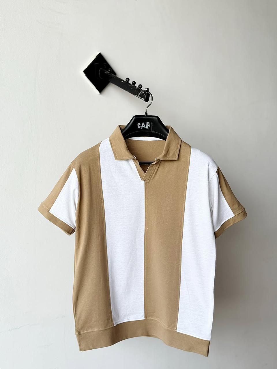 Summer Men's Knitted Short-Sleeve Polo Shirt Korean Style Casual Polo