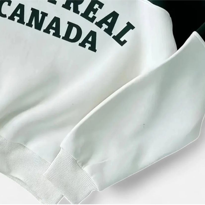 Montreal Canada Collar Sweater (Green)