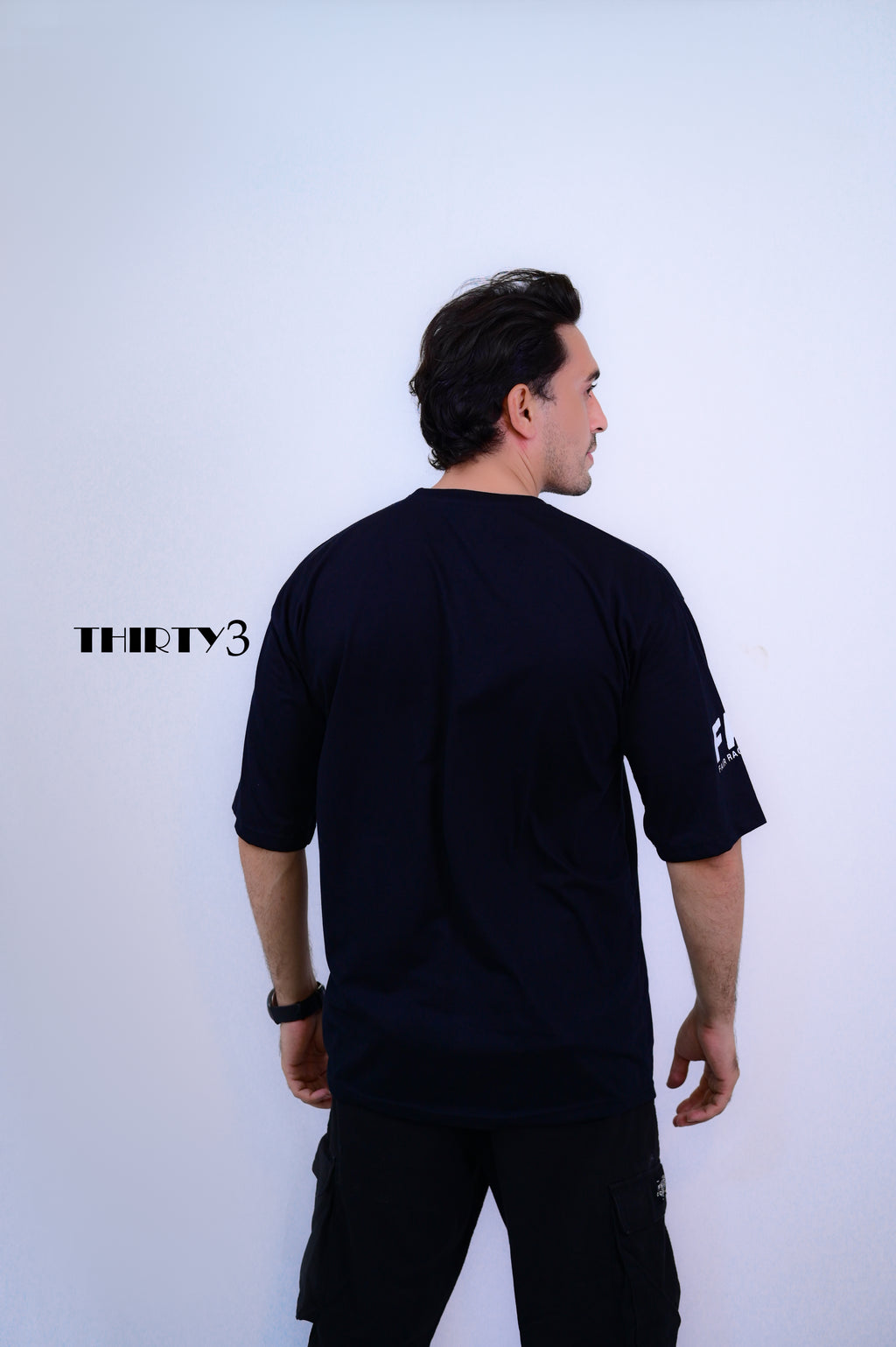 23 Oversize Tee (Black)