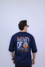 Mind of Future Oversized Tee - Navy
