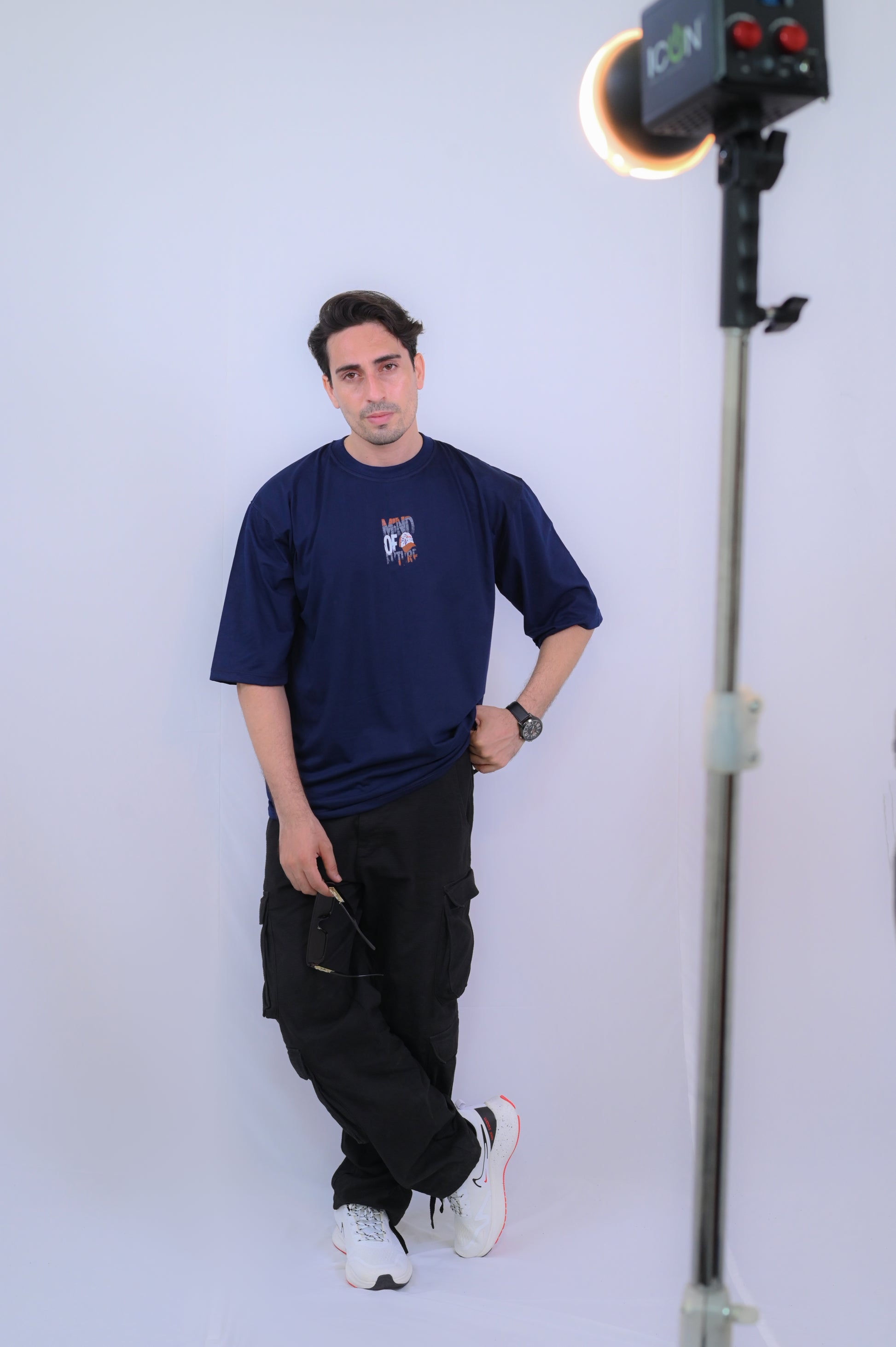 Mind of Future Oversized Tee - Navy