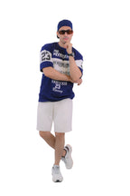 Racing Oversize Tee (NAVY BLUE)